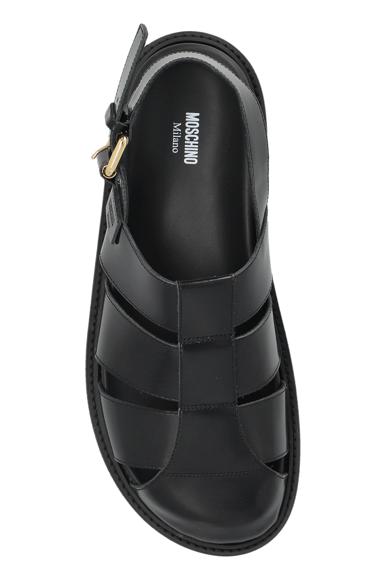 Moschino Leather sandals | Men's | Vitkac